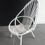 Vintage 70' rattan chair