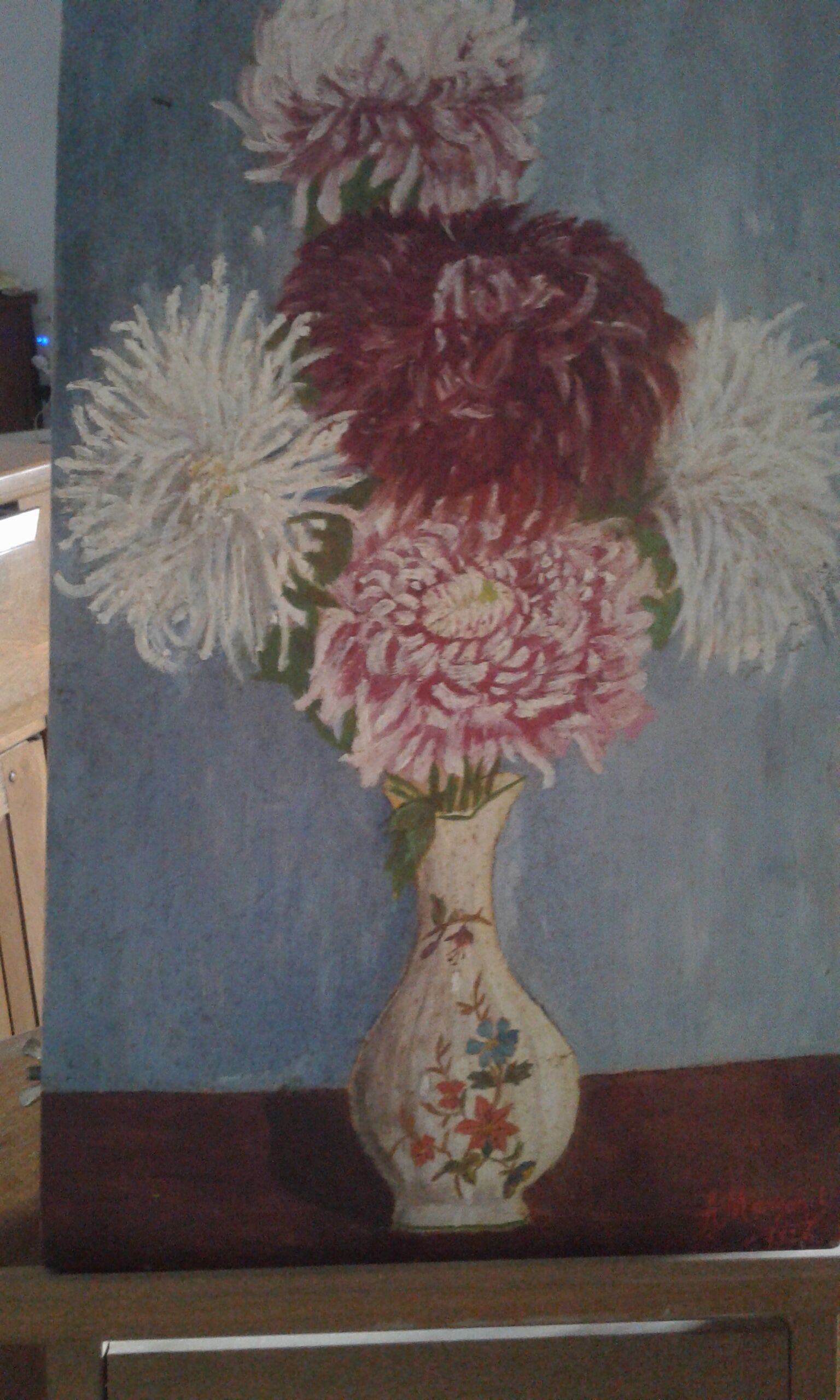 Bouquet of flowers, dated 1926