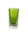 Vintage Italian glass vase in green sommerso – Murano style – 14 cm – A