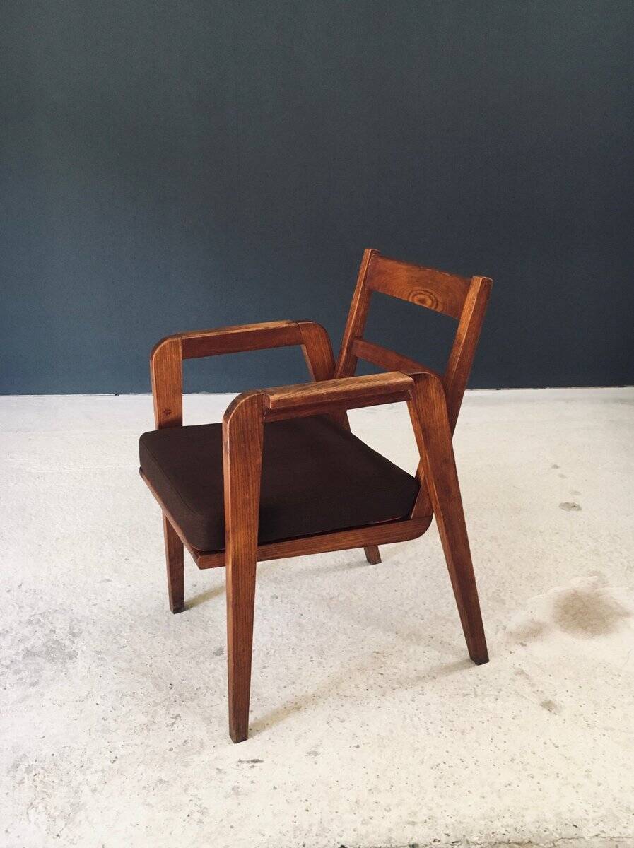 Modernist Armchair, France, 1940s