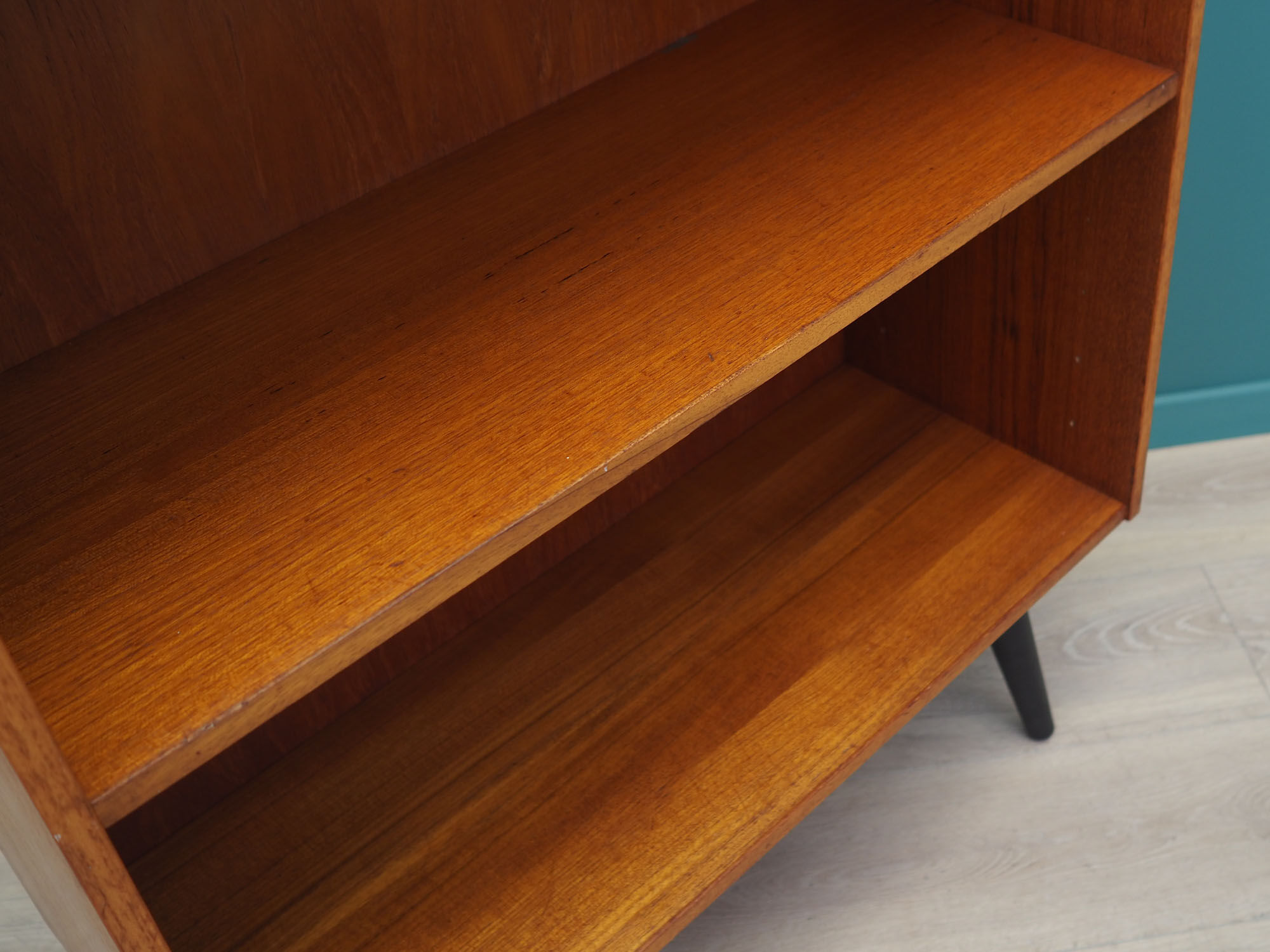 Teak bookcase, Danish design, 1970s, production: Denmark