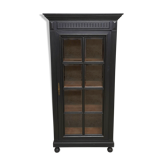 Showcase library patina cabinet of curiosity