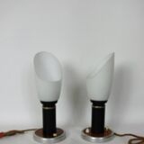 Pair of mid century lamps, 1950s