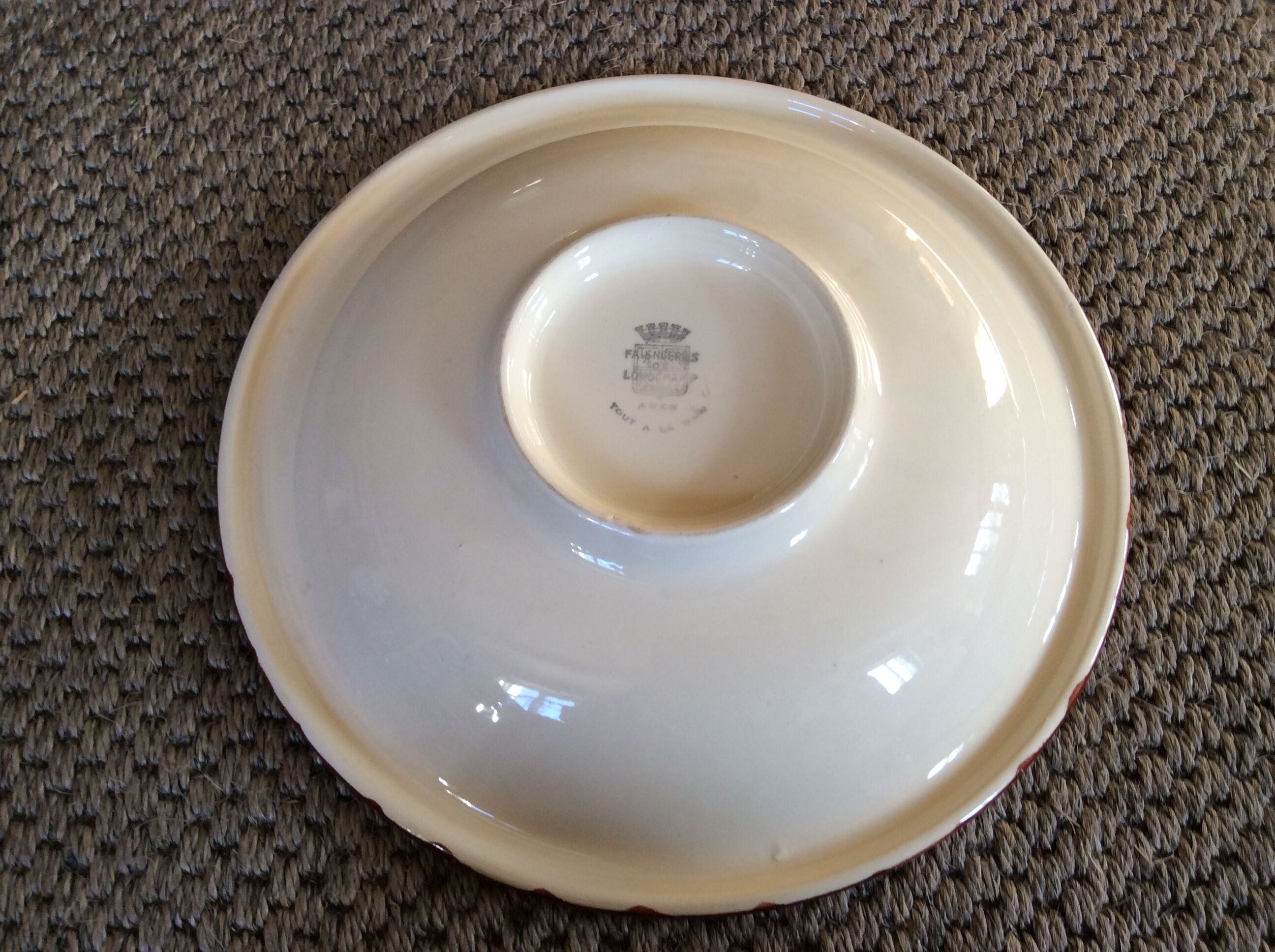 Vintage hollow dish
