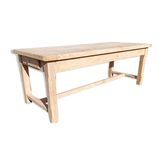 Ancienne table de ferme chêne massif