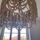 Natural wood hanging lamp
