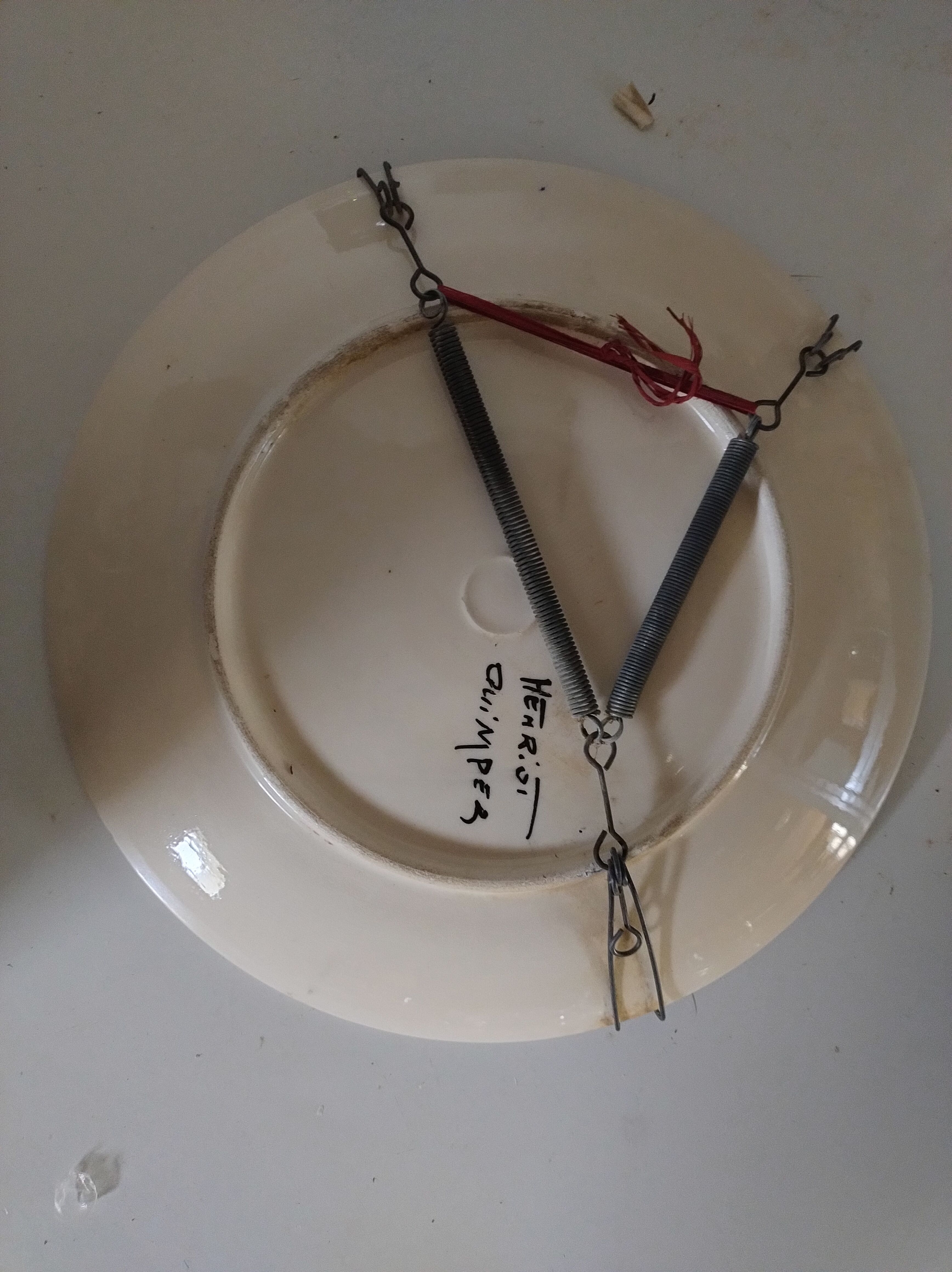 Henriot plate