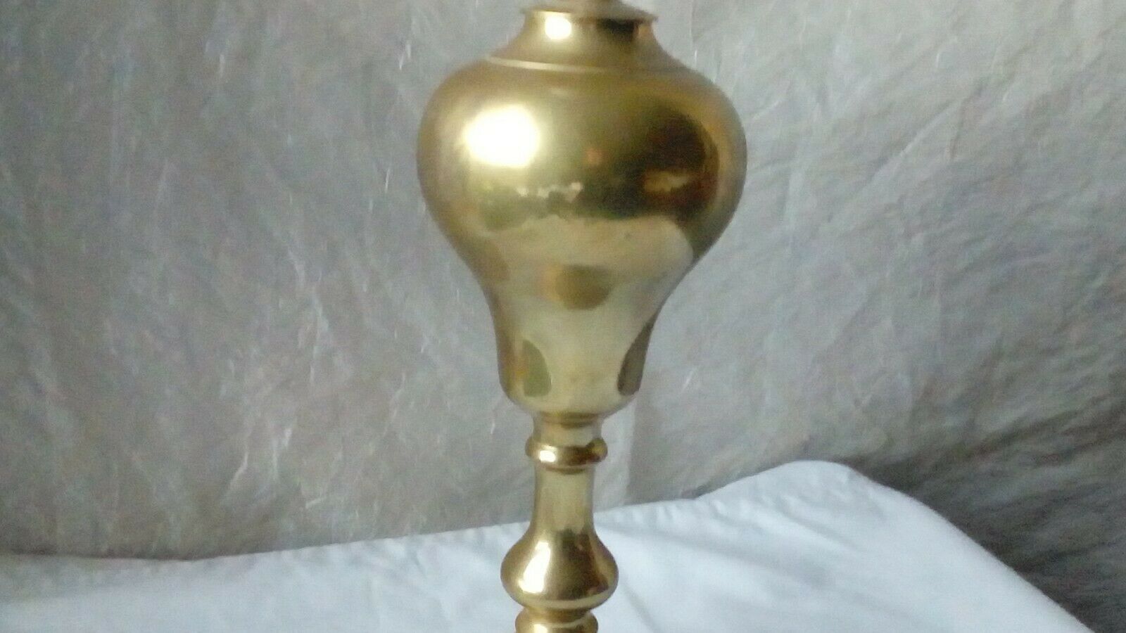Copper oil lamp gardon pigeon lamp end 19 eme