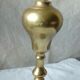 Copper oil lamp gardon pigeon lamp end 19 eme