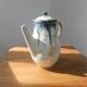 Glazed stoneware coffee pot - Biron art pottery - Vintage ceramics