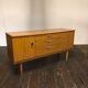 Vtg Mid Century Sideboard Danish Scandinavian Design Retro 70s Teak Drawers