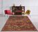 Ancient red persian carpet 80x150 cm
