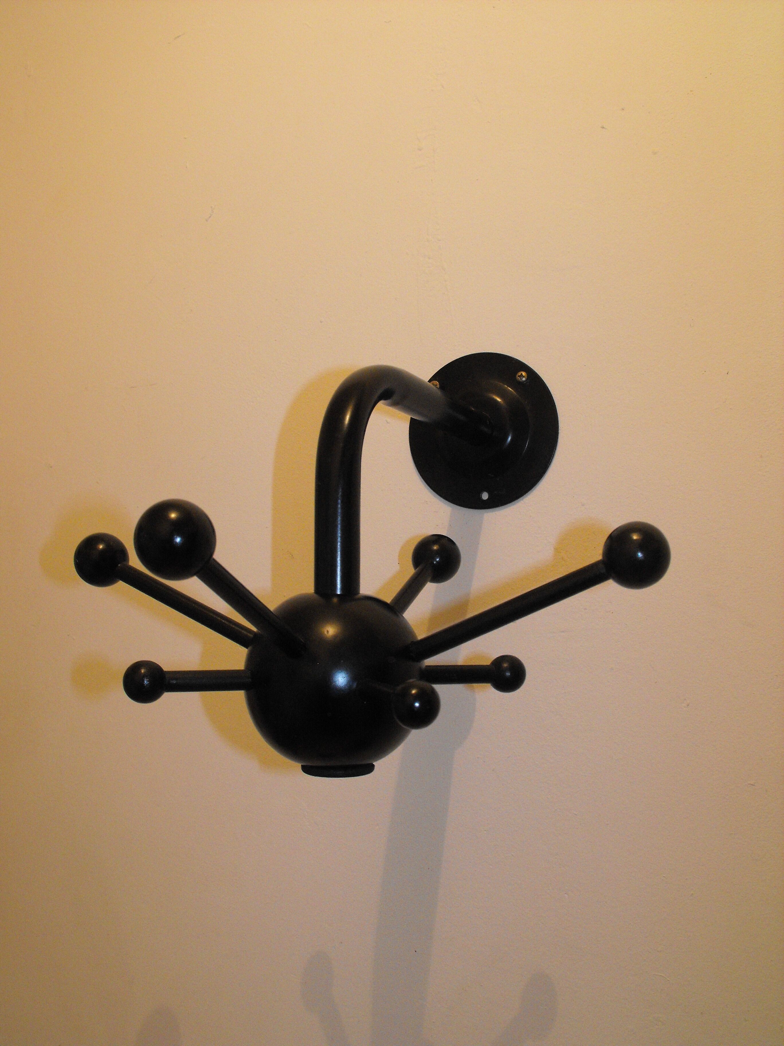 Wall coat rack