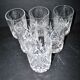 Set of 6 Lemberg Junon cut crystal whisky glasses near Chantilly