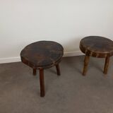 Brutalist Side Tables