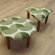 Set of two footstools, Danish design, 1990s, production: Denmark
