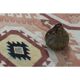 1970s Turkish Oushak Handmade Wool Cotton Pink Area Rug 183x244