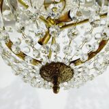 2-light hot air balloon chandelier