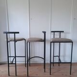 Set of 3 Tokyo bar stools by Rodney Kinsman for Bieffeplast.