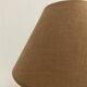 Vintage lamp in leather and gold metal