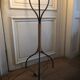 Lampadaire métal et corde et opaline vintage 50’s