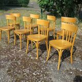 8 Baumann bistro chairs