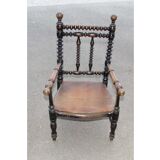 Napoleon III era children's chair