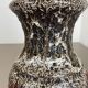 Vase en poterie Zig Zag fabriqué par Scheurich, Allemagne, années 1970