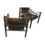 Pair of Sirocco armchairs by Arne Norell, Sweden, 1960s