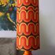 Lamp with handmade lampshade