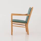 Beech armchair, Danish design, 1970s, designer: Erik Ole Jørgensen, manufac
