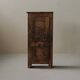 One-door cabinet, folk art, Auvergne, 19th century