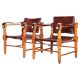 Paire de chaises du milieu du siècle