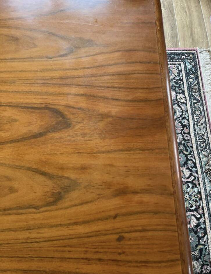 KONDOR dining table, teak, German, 1960/70