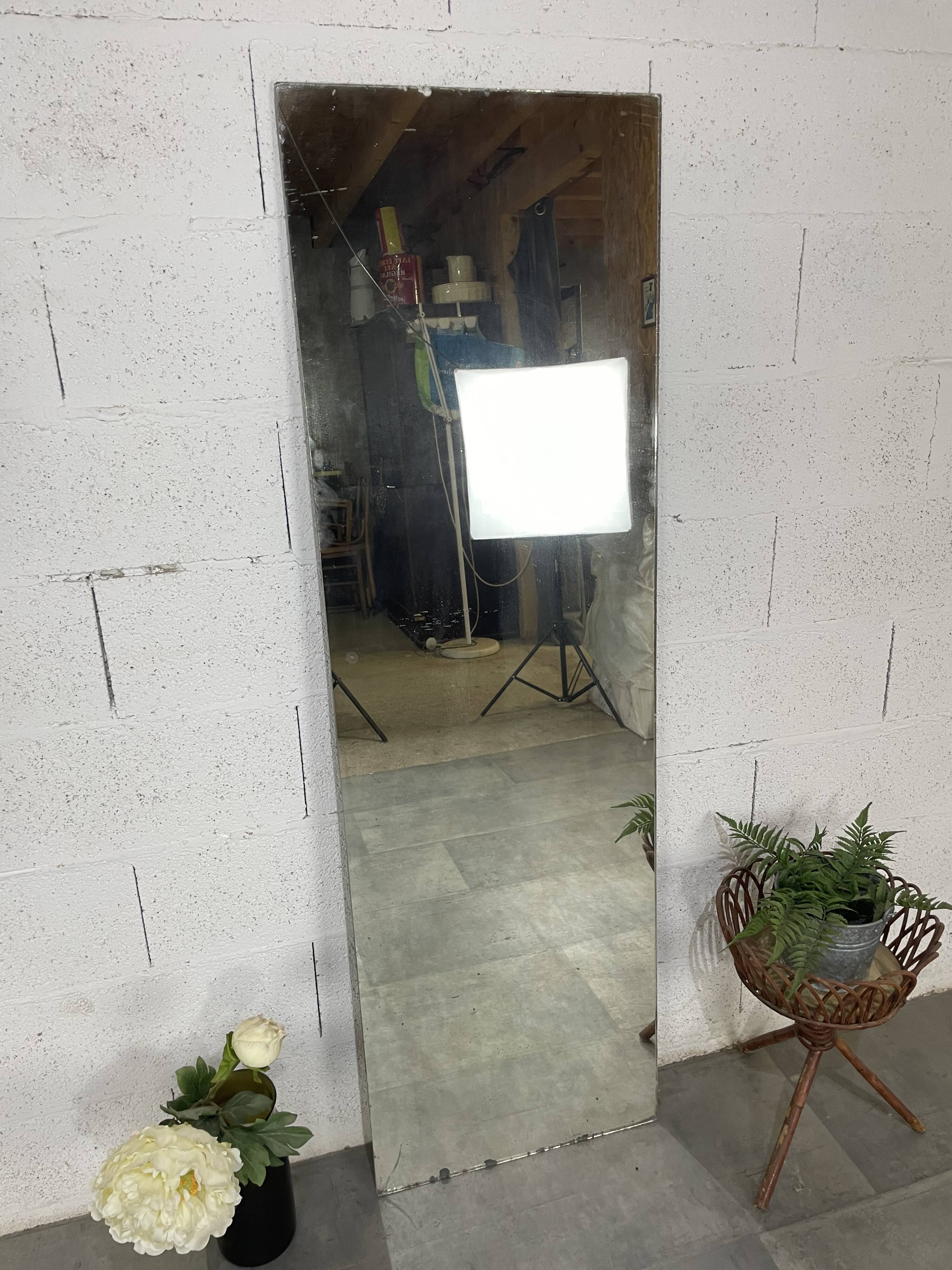 Large old mirror 156cmx48cm
