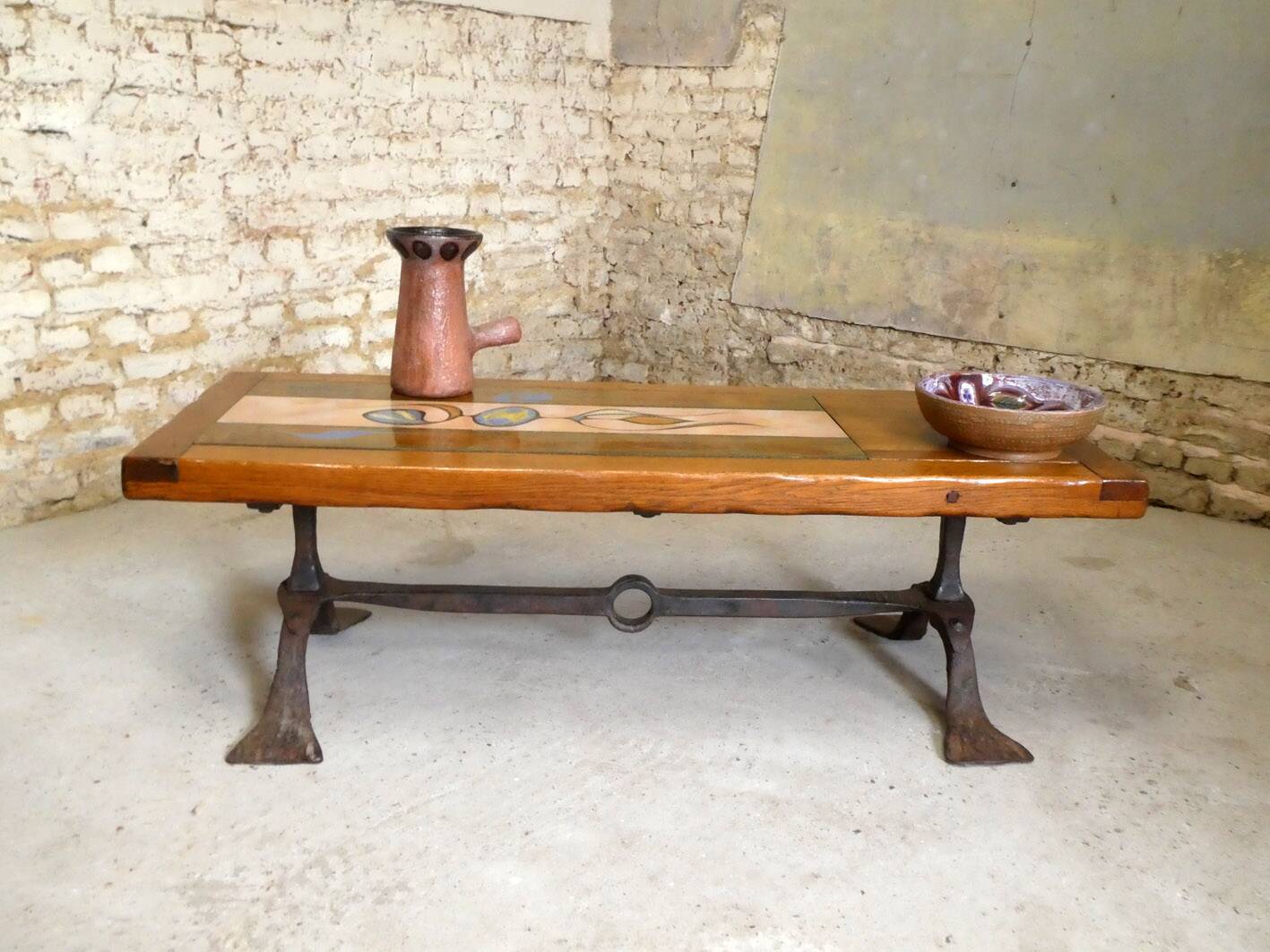 Coffee table by Pierre St Paul, Sant Vicens, 1960