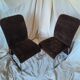Vintage 1980s dining room chairs