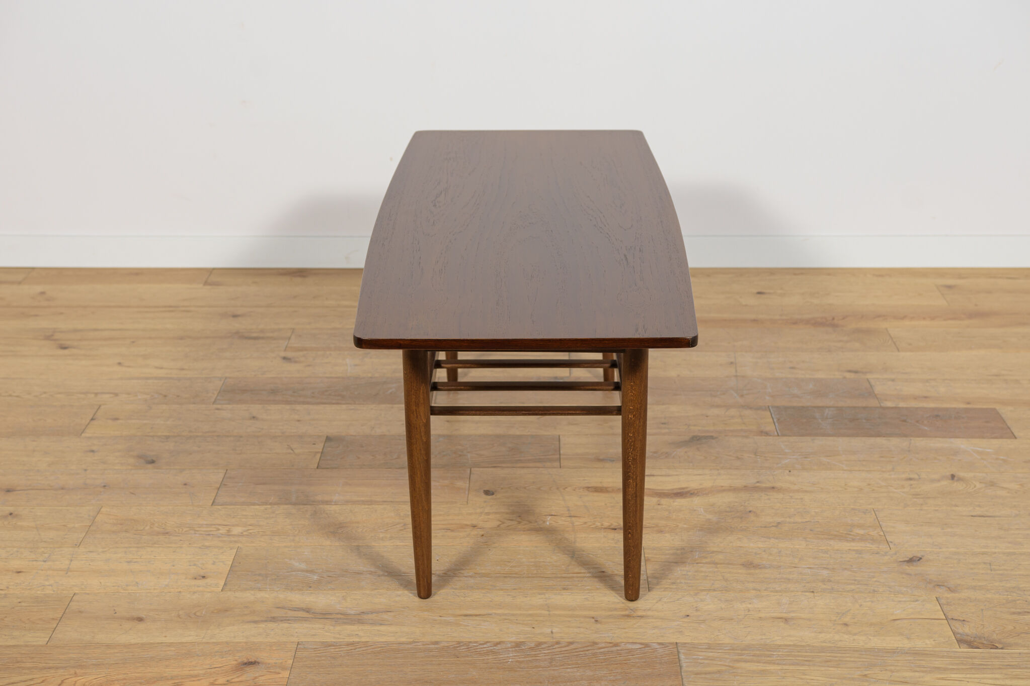 Table basse en teck du milieu du siècle, Danemark, années 1960