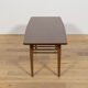 Table basse en teck du milieu du siècle, Danemark, années 1960