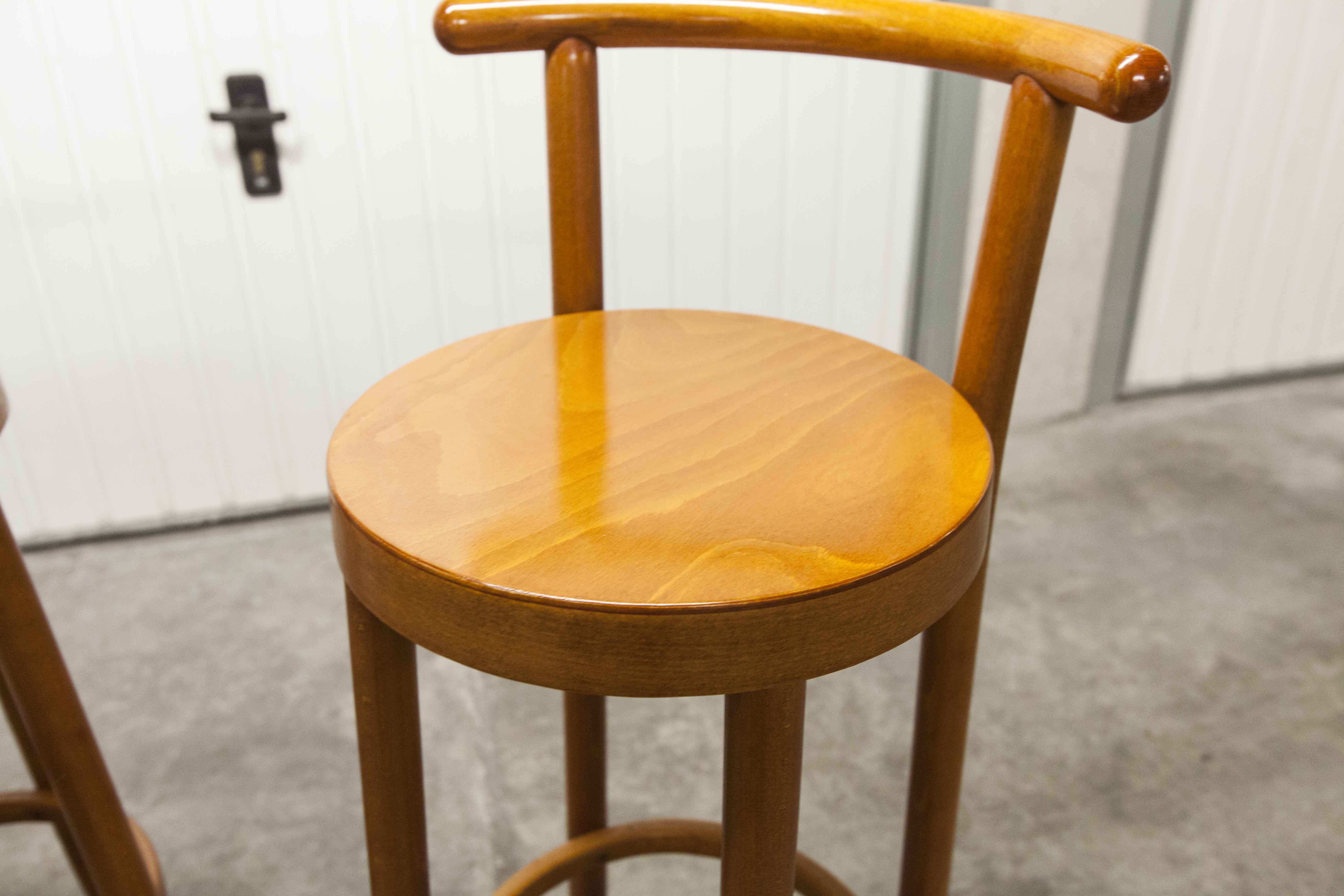 Pair of Baumann Dialog stools, 1997