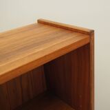 Bibliothèque en teck, design danois, années 1970, production : Danemark