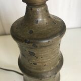 Vintage stoneware lamp