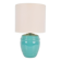 Table Lamp in Mint Porcelain from Laura Ashley, 1980s