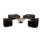 Canapés and Matteo Grassi vintage leather armchairs