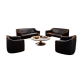 Canapés et fauteuils Matteo Grassi cuir vintage