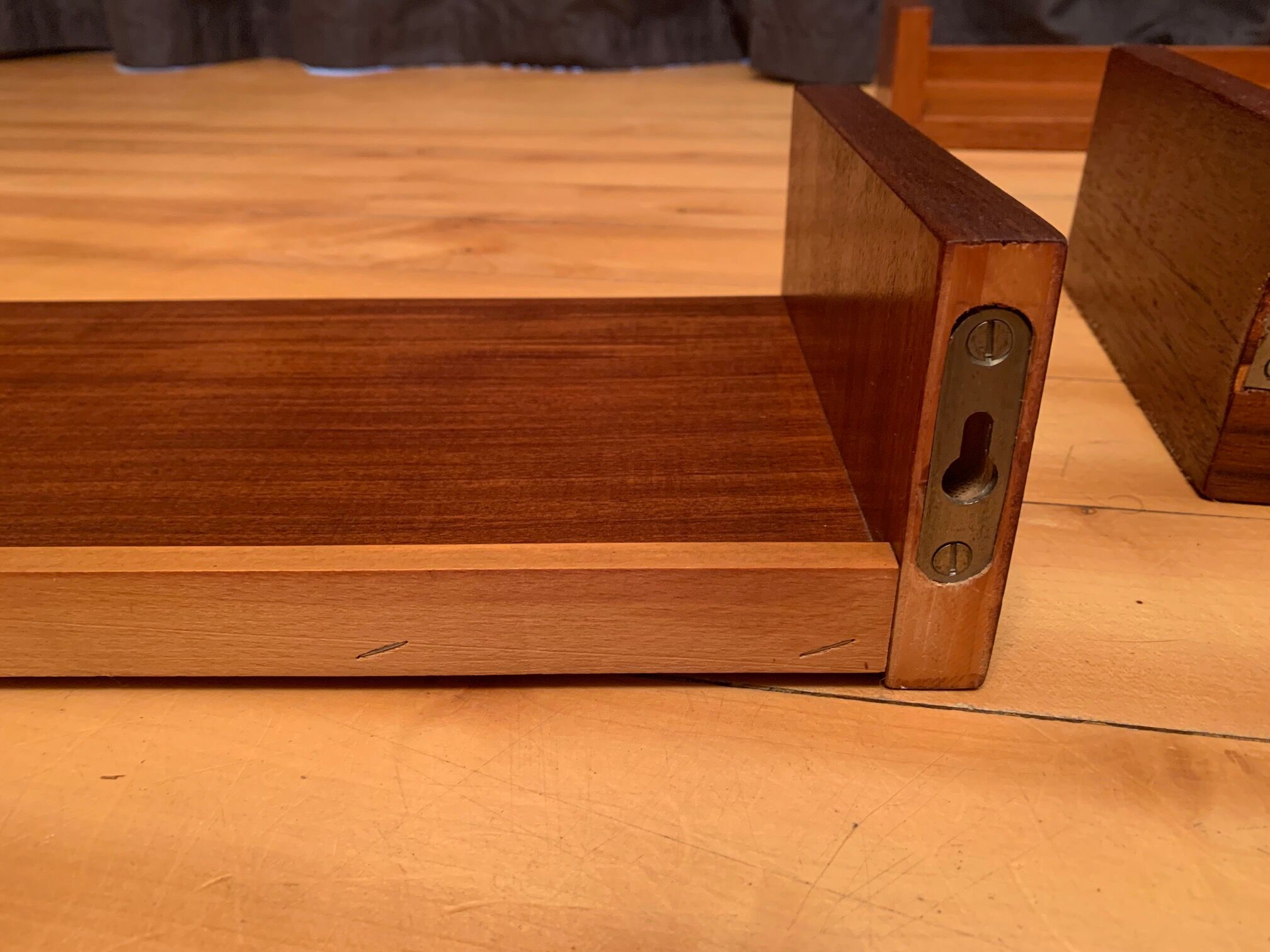 Set of three shelves, Denmark, 1960s