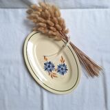 Oval plate H.B.C.M. model Reine