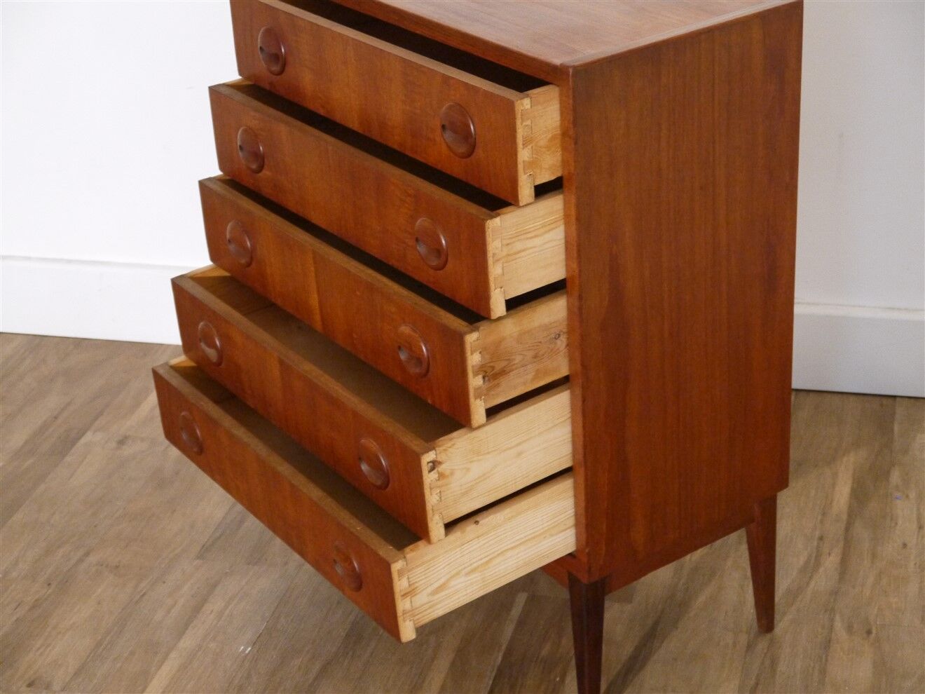 Commode danoise en teck 1960