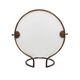 Mid-century brass table mirror / vanity, Italy 1960s