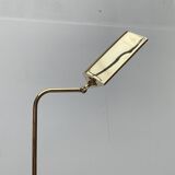 German Vintage Floor Lamp in Hollywood Regency Style in Brass by Florian Schulz